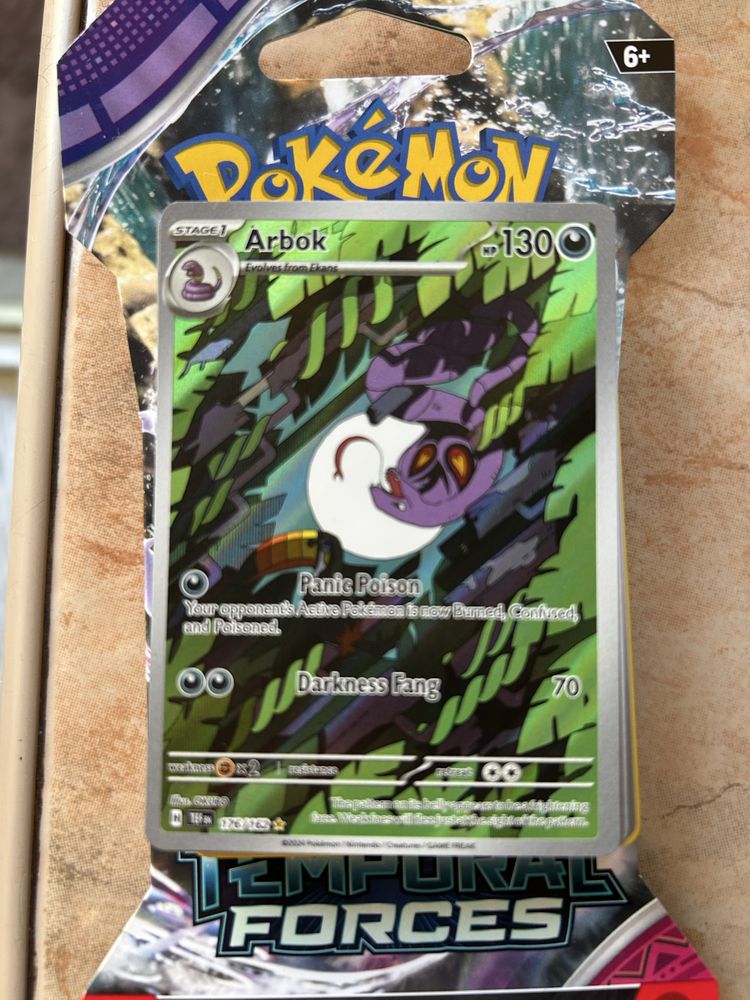 Pokemon Arbok (TEF 176) scarlet&violet