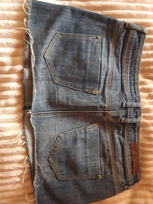 Джинсова спідниця - міні Bershka