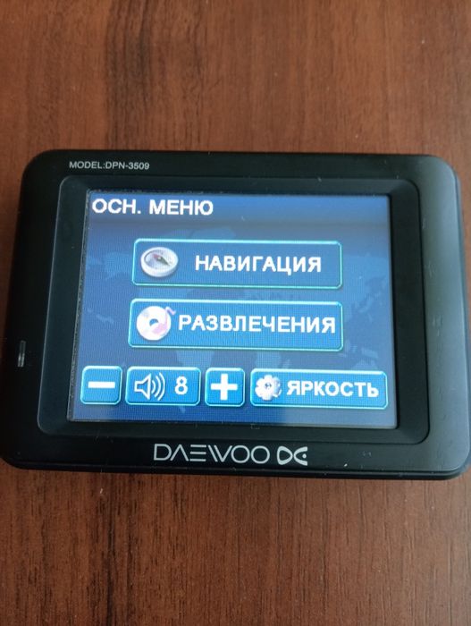 GPS навігатор DAEWOO -3509.