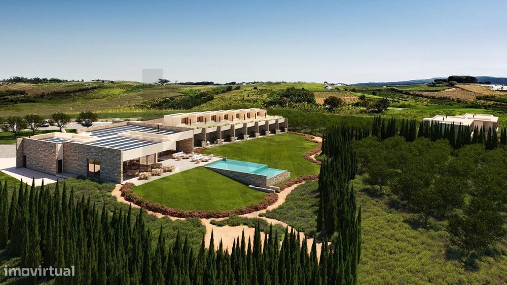 Projeto Turístico  de Luxo - Eco-Hotel no Bombarral - Terreno com Proj