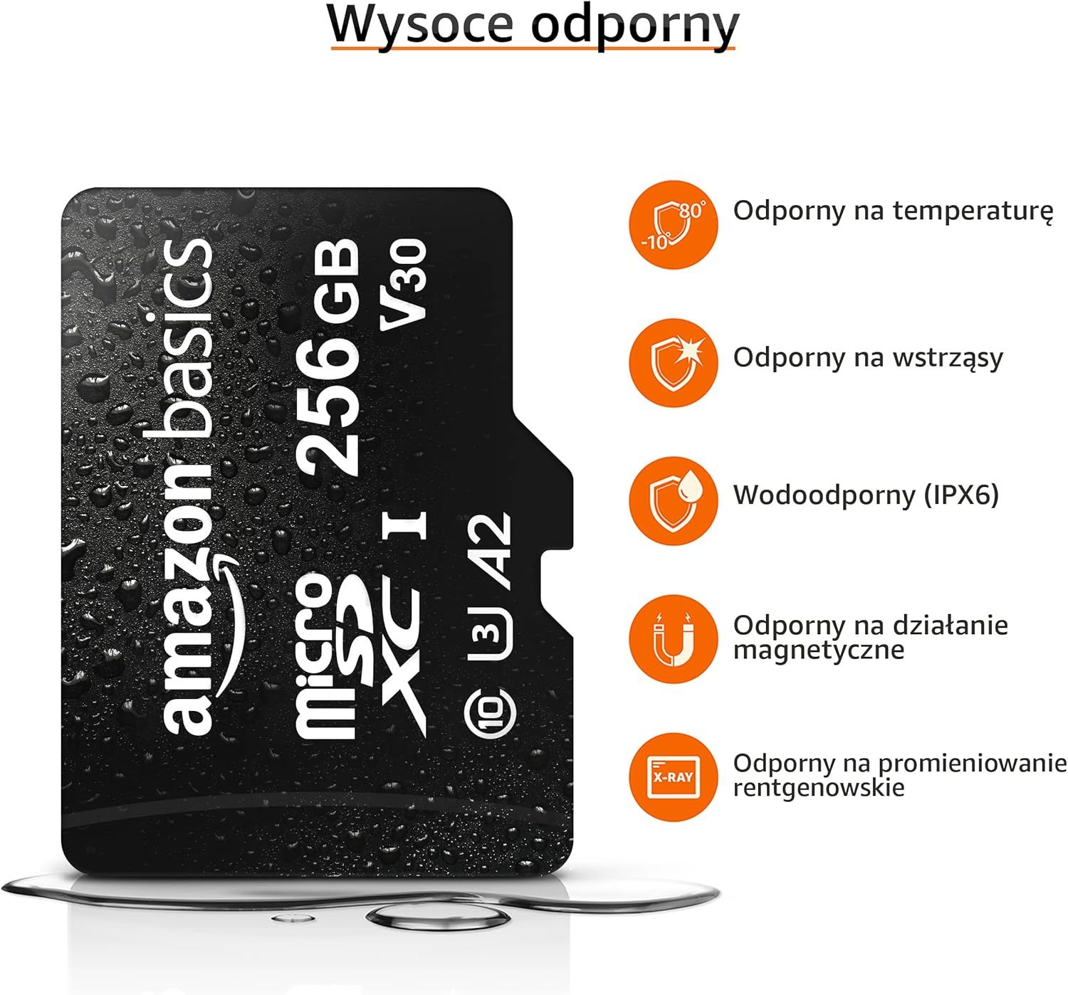 Karta microSD Amazonbasics LSMICRO256GU3 256 GB