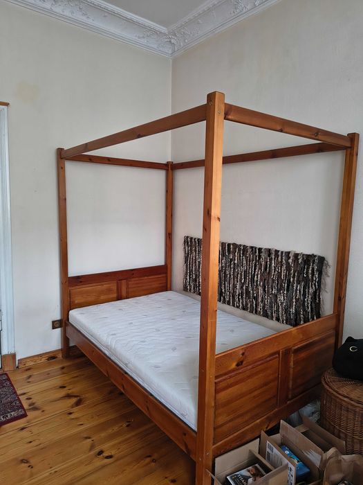 Łóżko drewniane 120x200