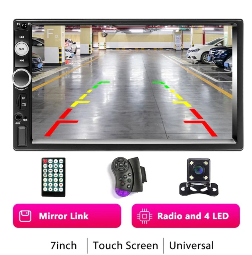 [NOVO] Rádio Inteligente para carro com câmera e controlo remoto