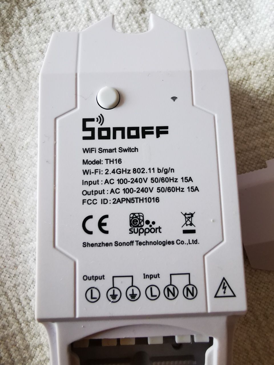 Sonoff TH16 WiFi Smart Switch przełącznik inteligentny 16A nowy