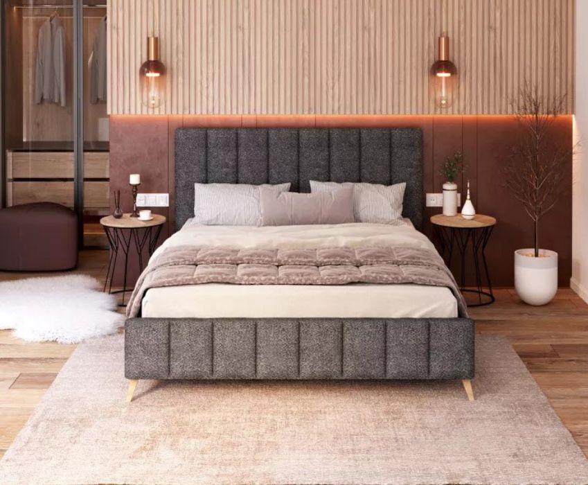 Łozko tapicerowane frasca fdm 140x200 nowe