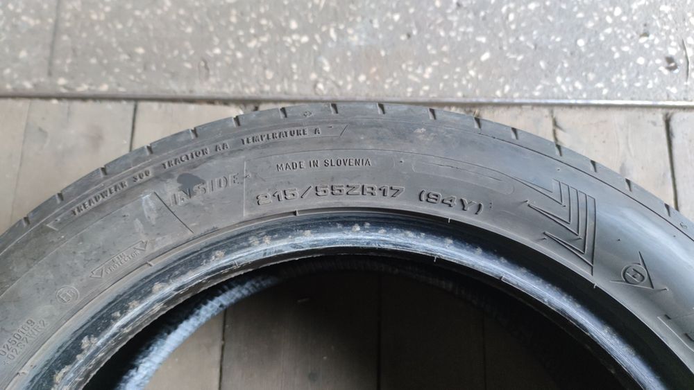 Шина направленная, 215/55Z/R17/94y DunLop Sport Maxx RT 2