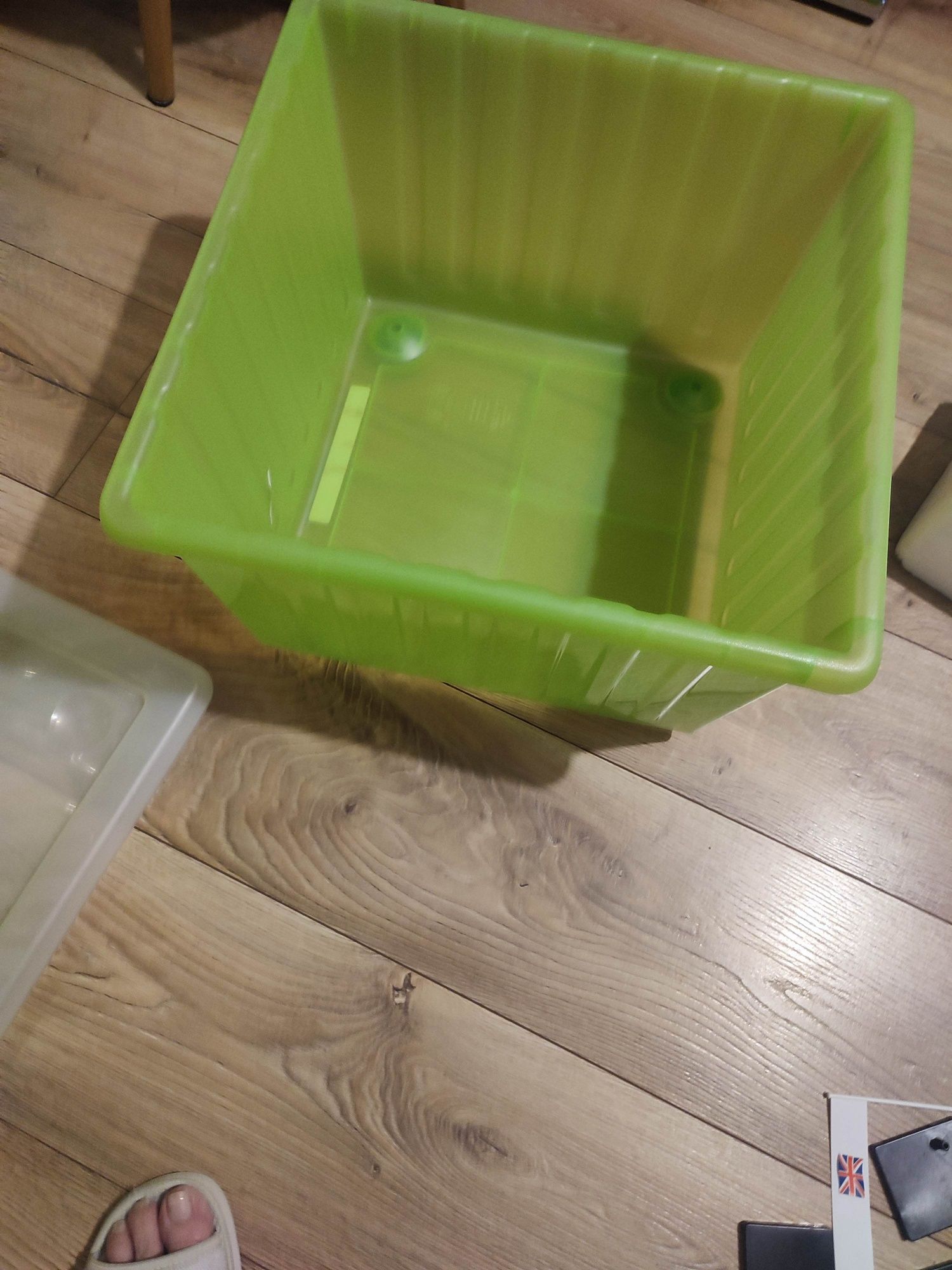 IKEA Vessla pudełko na kółkach z przykrywką 2 szt.