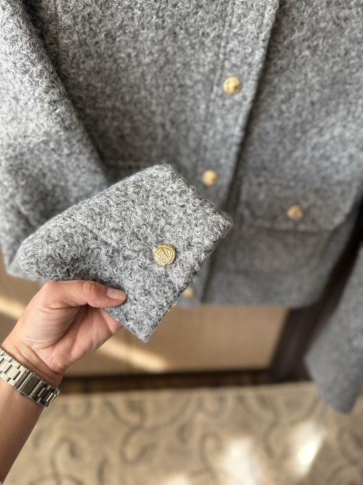 Сірий жакет Zara M новий
