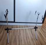 Rod pod na 3 wędki z pokrowcem