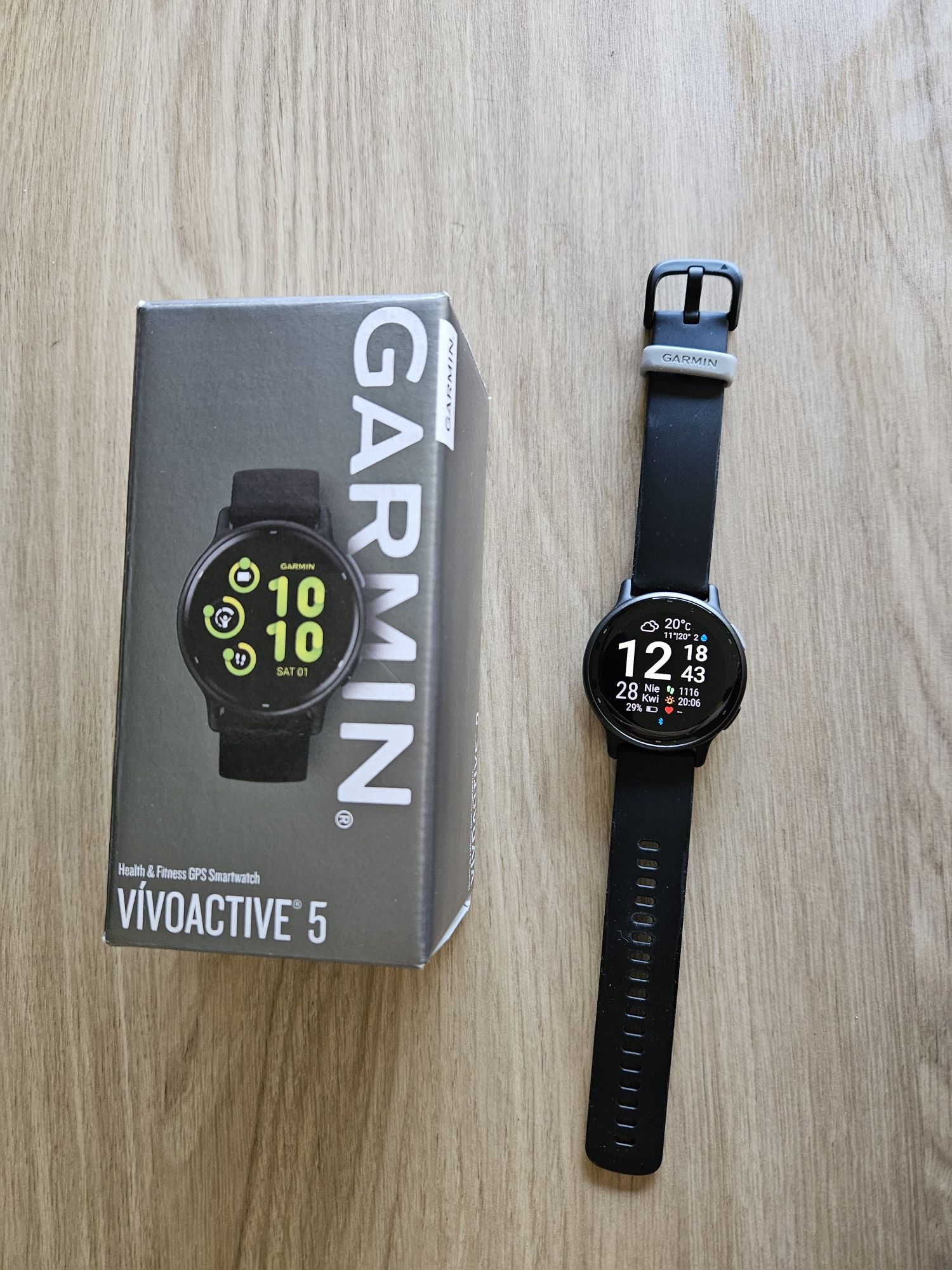 Garmin Vivoactive 5 czarny