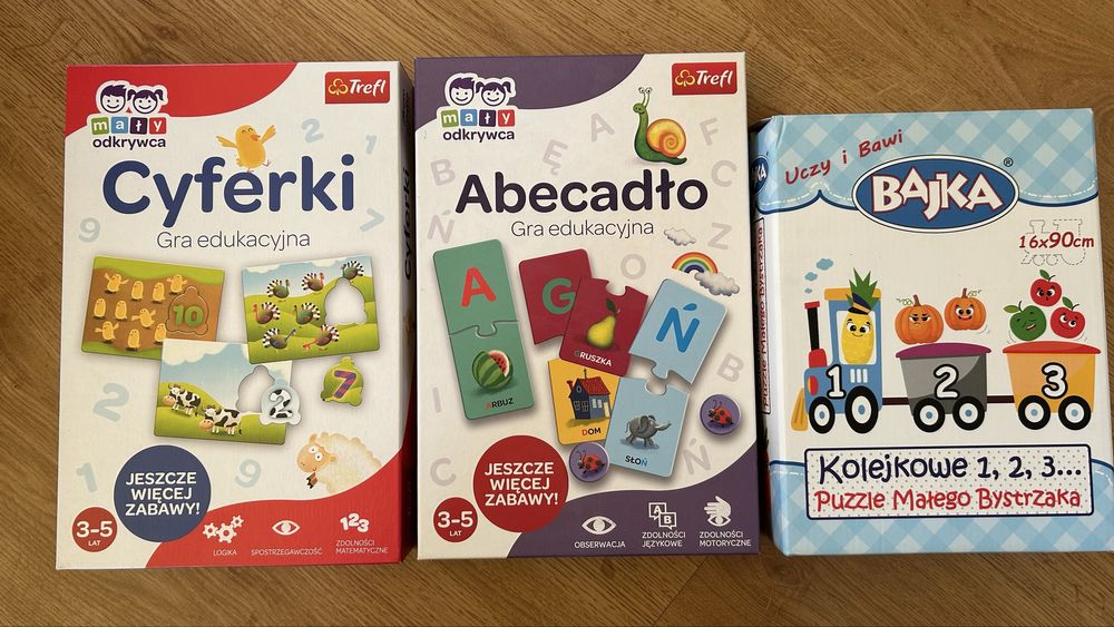 Poznawanie literek i cyferek