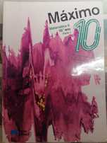 Conjunto de livros: Máximo, Matemática A