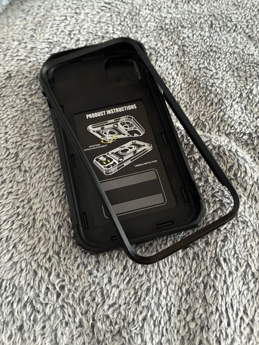 Чохол для Айфон 11, протиударний, зі шторкою для захисту камери