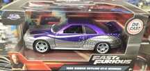 Fast Furious 1/32 Jada Toys Nissan Skyline R33 Violet Tokyo Drift