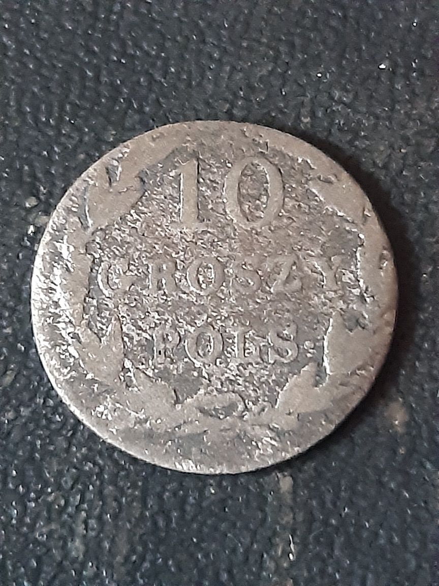 10 грош 1823 года.