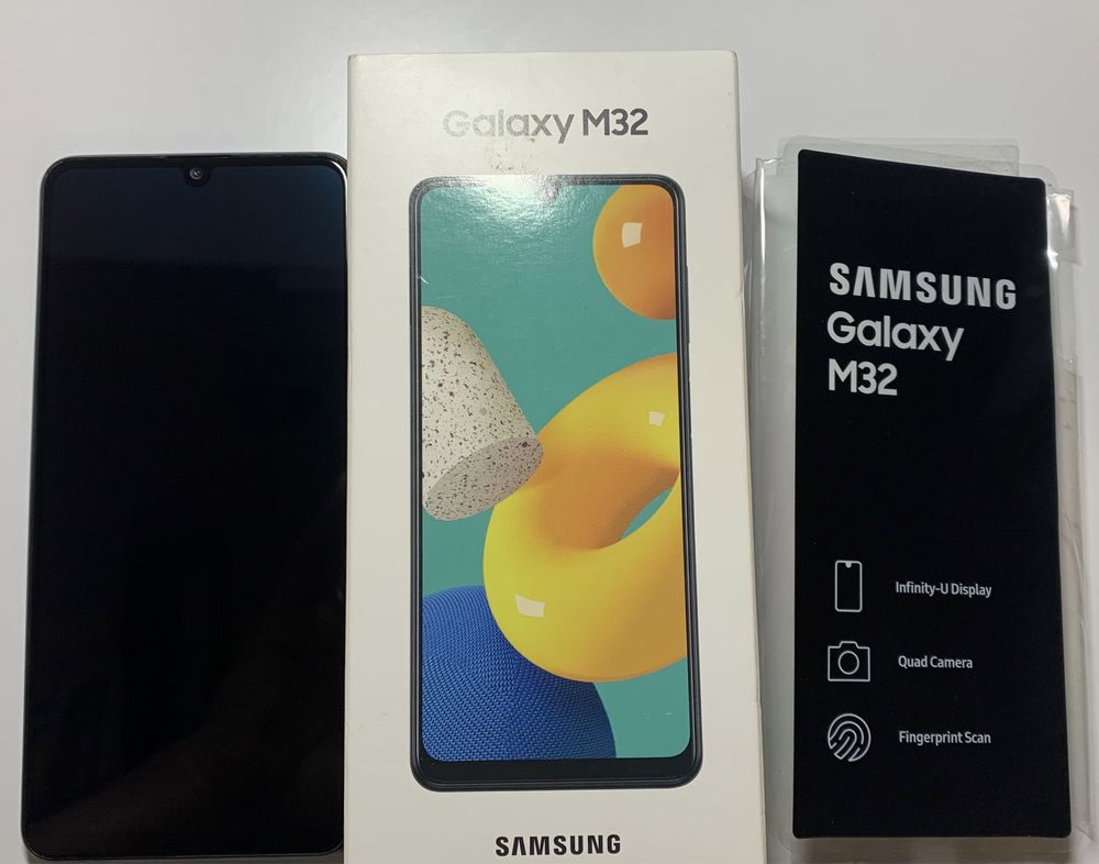 Продам Samsung Galaxy M32 6/128 гб! Ідеальний стан! Повний комплект!