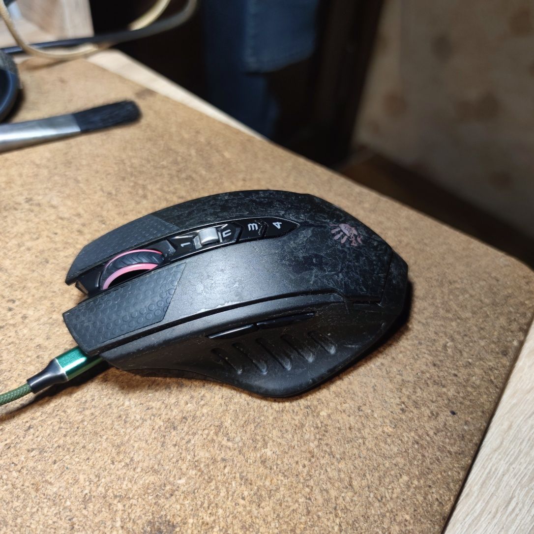 Bloody RT7 4000dpi игровая мышка A4 радио мышь с аккумулятором