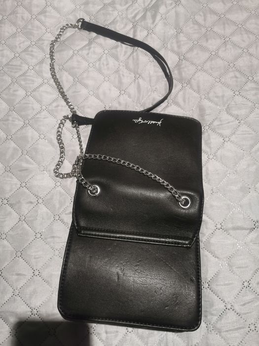 Kendall Kylie kopertówka czarna na łańcuszku 17x14 cm

#kopertowka #to