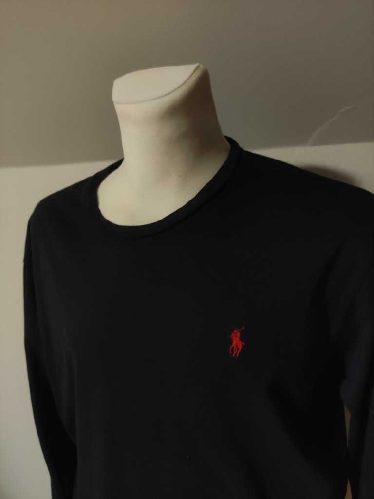 Ralph Lauren longsleeve bluzka z logo męska L
