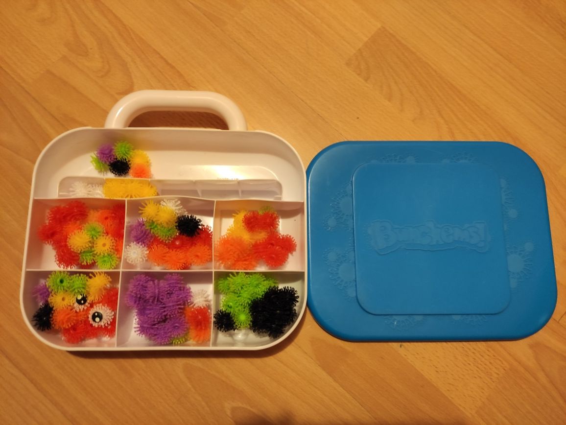Układanka zabawka kreatywna Bunchems kolorowe rzepy zabawka dla dzieci