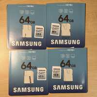 4 szt Karta SD Samsung Evo Plus 64 GB