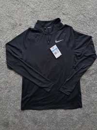 Nike Running Dri fit casaco com fecho manga comprida preto