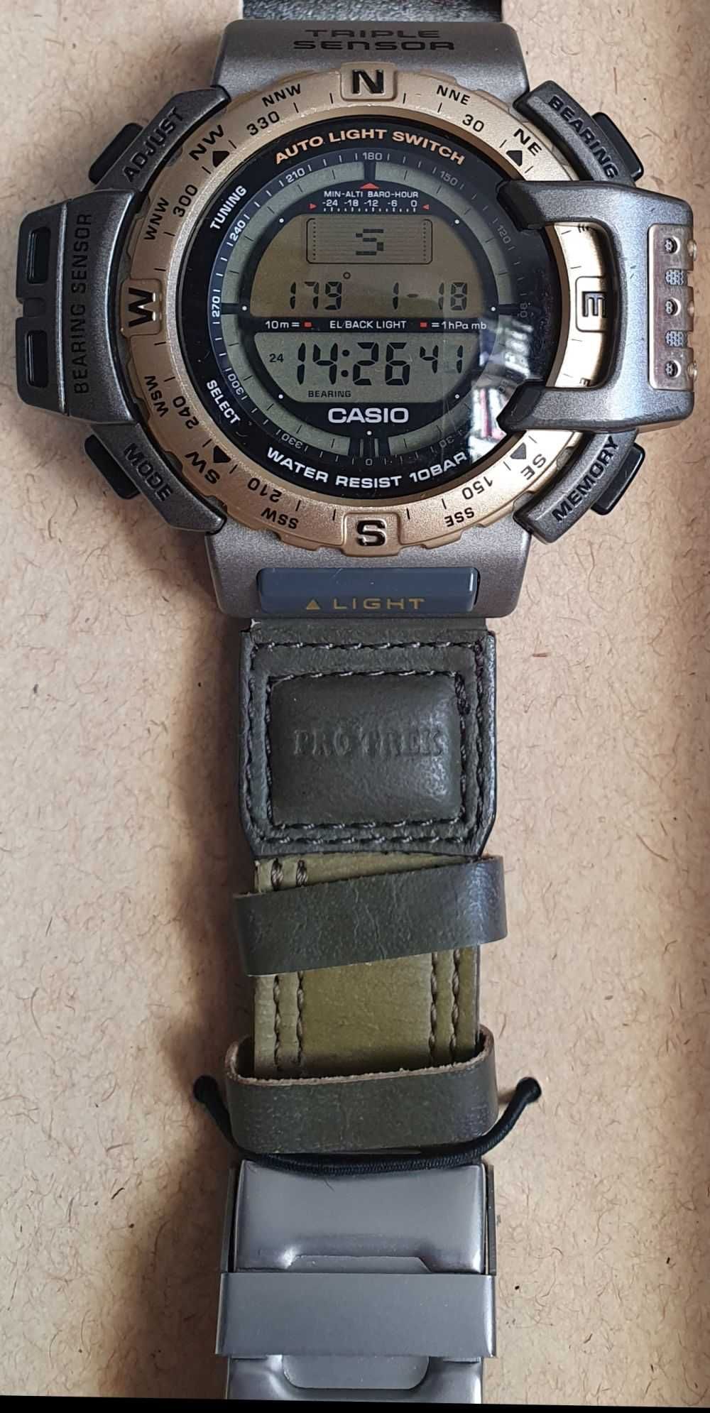 Zegarek Casio PRT-400 ProTrek barometr altimetr termometr kompas