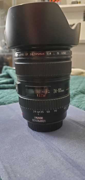 Aparat Canon 77D + canon EF 50mm 1.8 + Canon EF 24-105 L