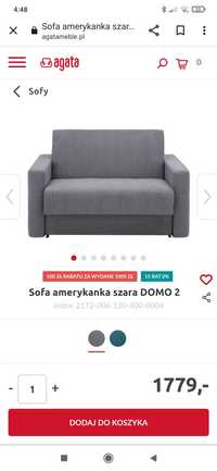 DOMO 2 to 2-osobowa, nowoczesna sofa