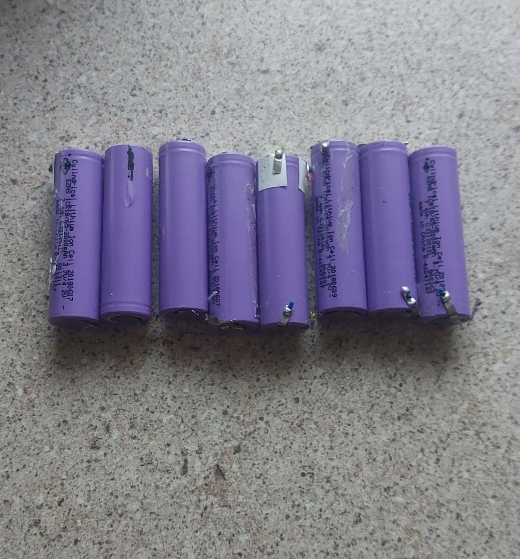 Akumulator 18650 akumulatory 2000mah 7.4Wh