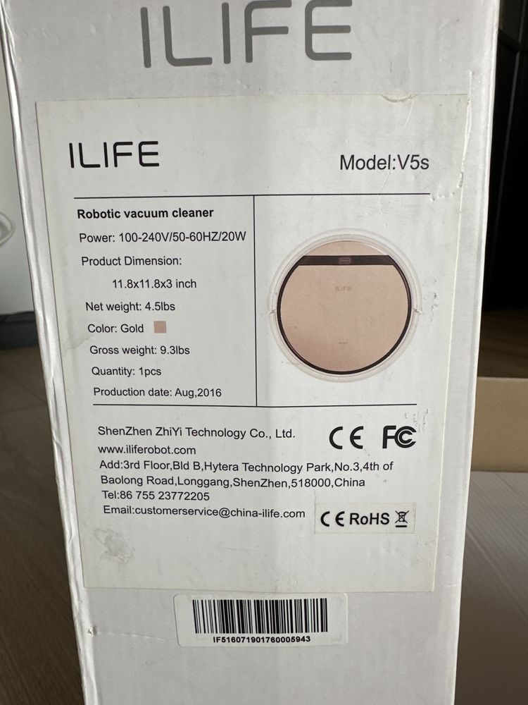 Robot odkurzacz life V5S mopujacy jezdzacy robot