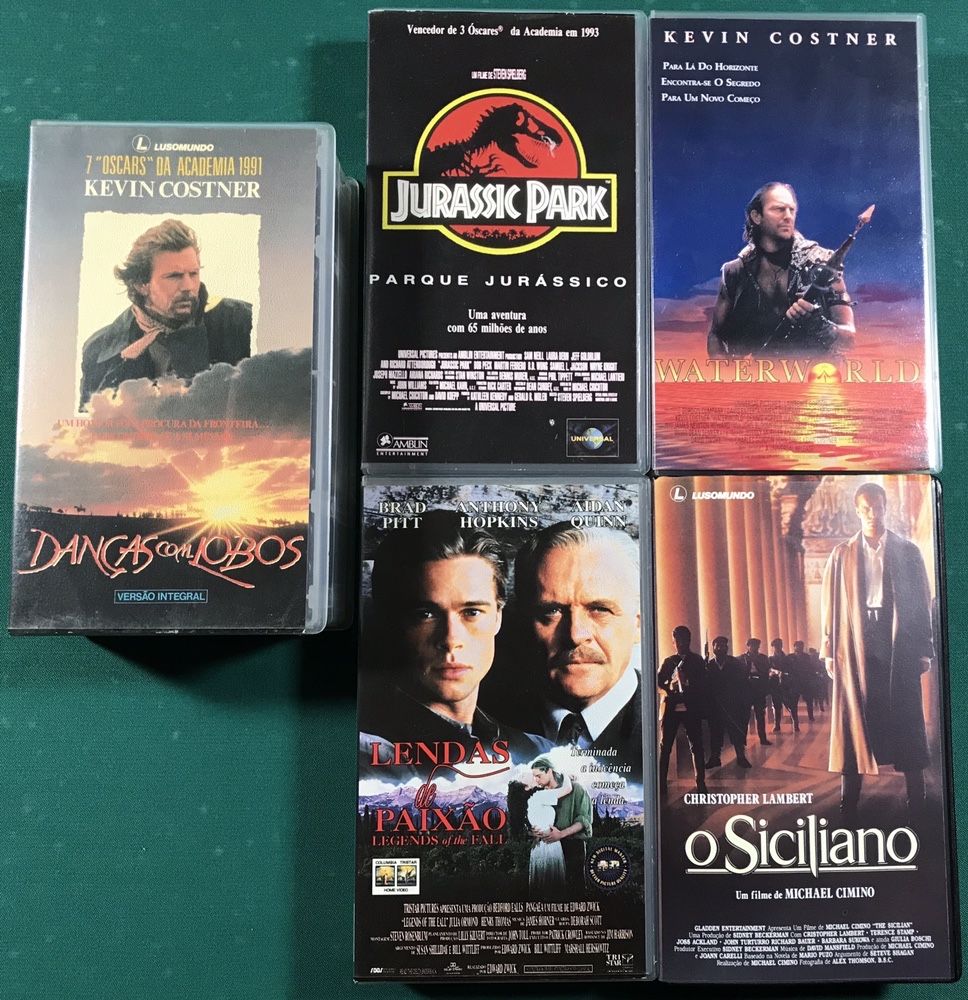 Cassetes variadas VHS