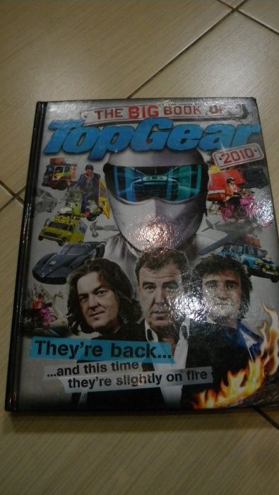 Album The BIG BOOK of TOP GEAR 2010 w języku angielskim