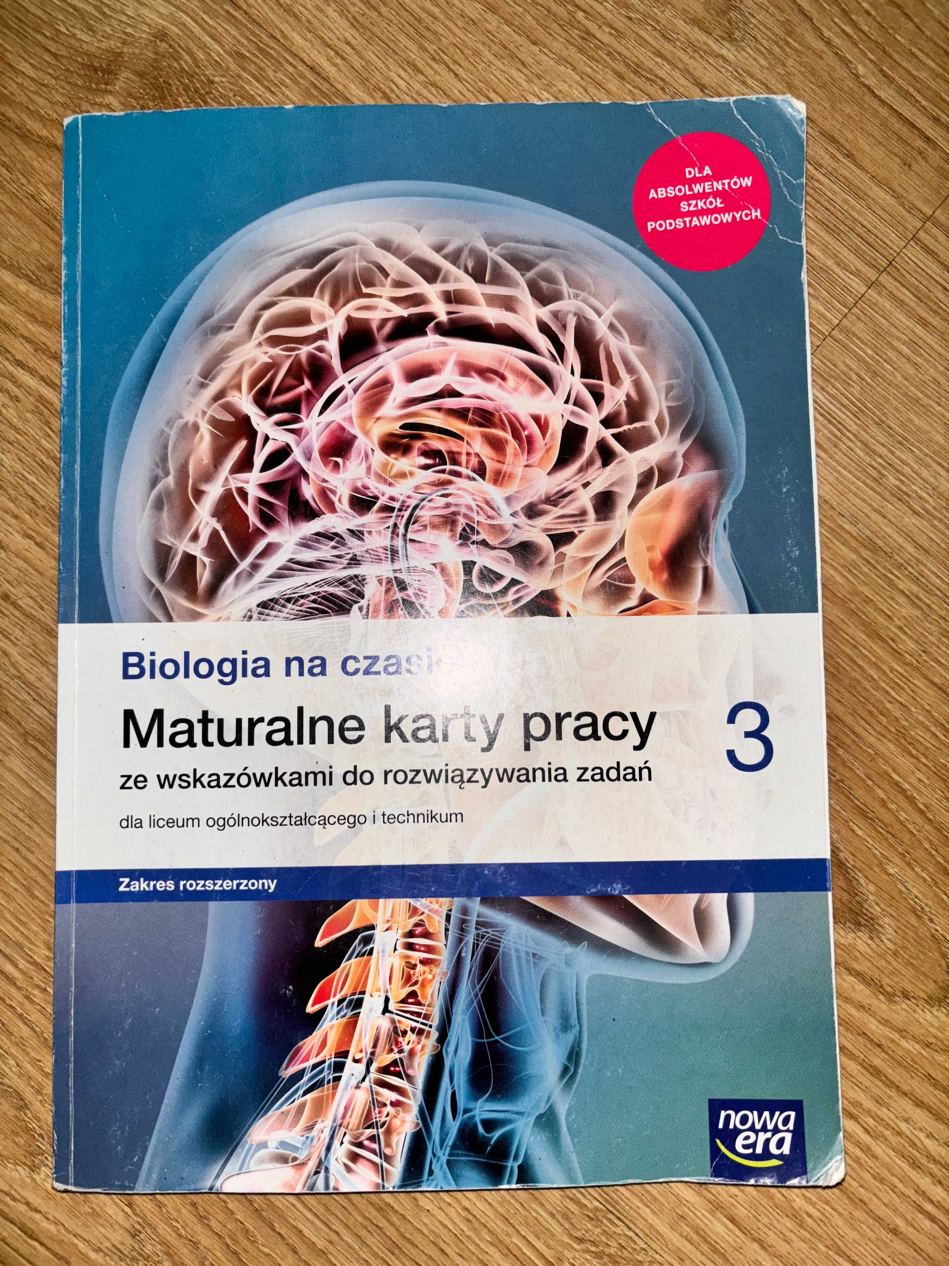 Biologia na czasie 3 maturalne karty pracy zakres rozszerzony