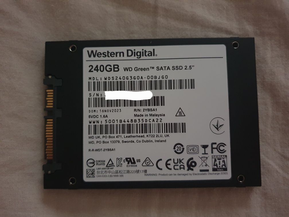 Western Digital GREEN 240GB SATA