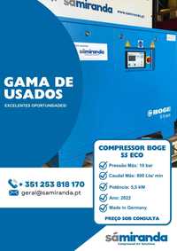 Compressor de Parafuso Boge S5 ECO