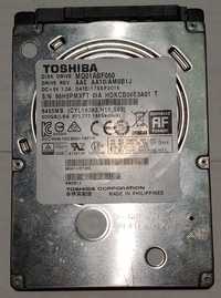 Ноутбучный жесткий диск 2.5 SATA Toshiba MQ01ABD050 на 500Гб