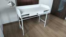 Biurko Ikea Hauga 100x45 białe