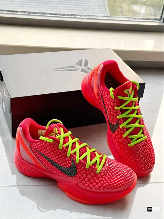 Buty meskie Mokasyny Nike_Kobe_6_Protro_Reverse_Grinch r. 45.5
