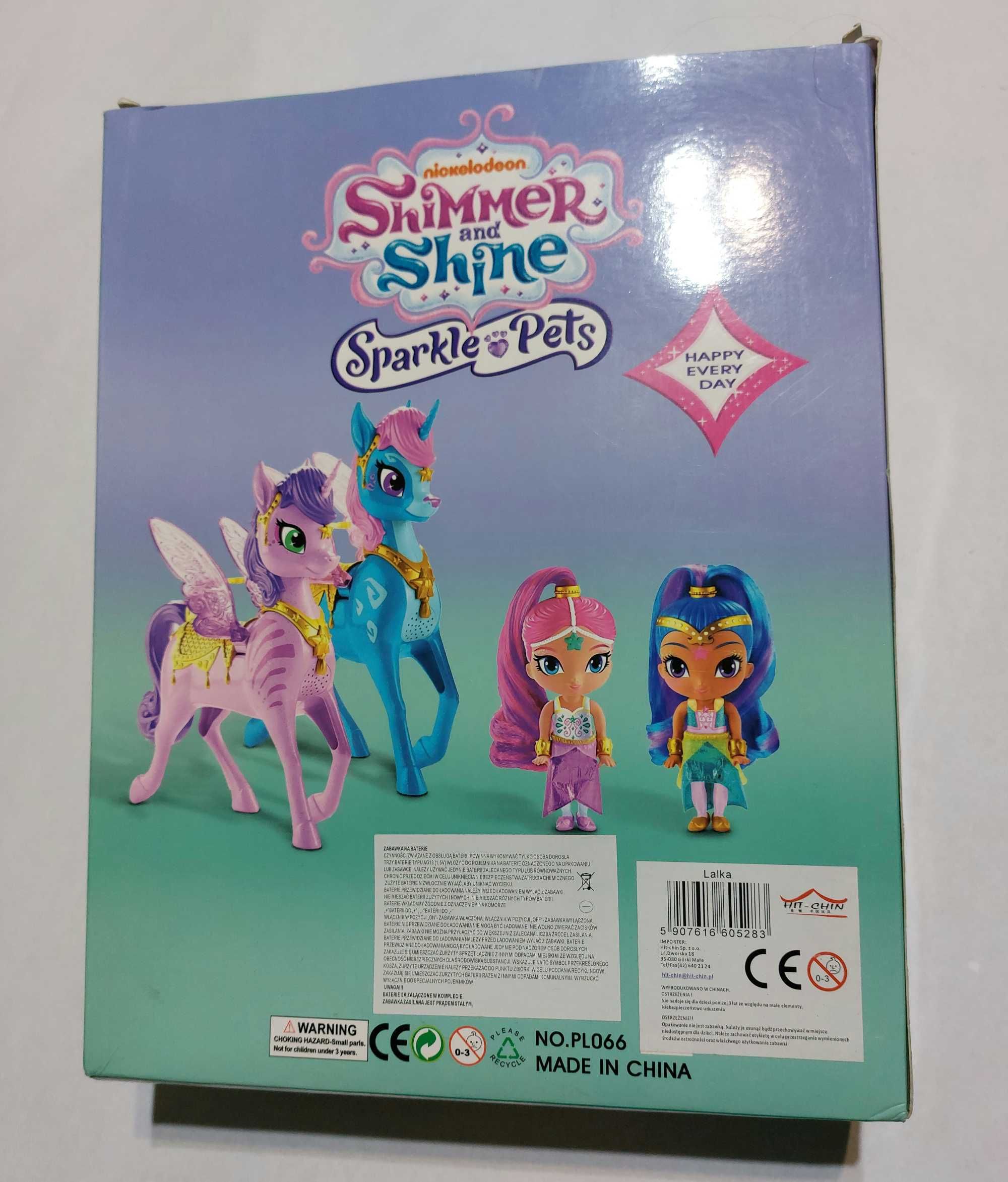 Shimmer shine pedzorozec bajka dzin kucyk dzwiek