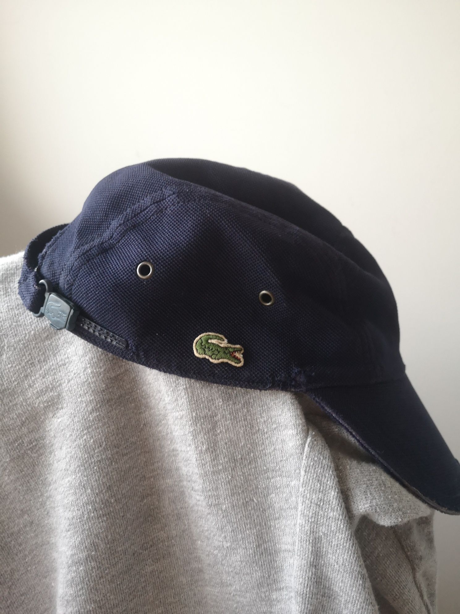 Chapéu Lacoste azul