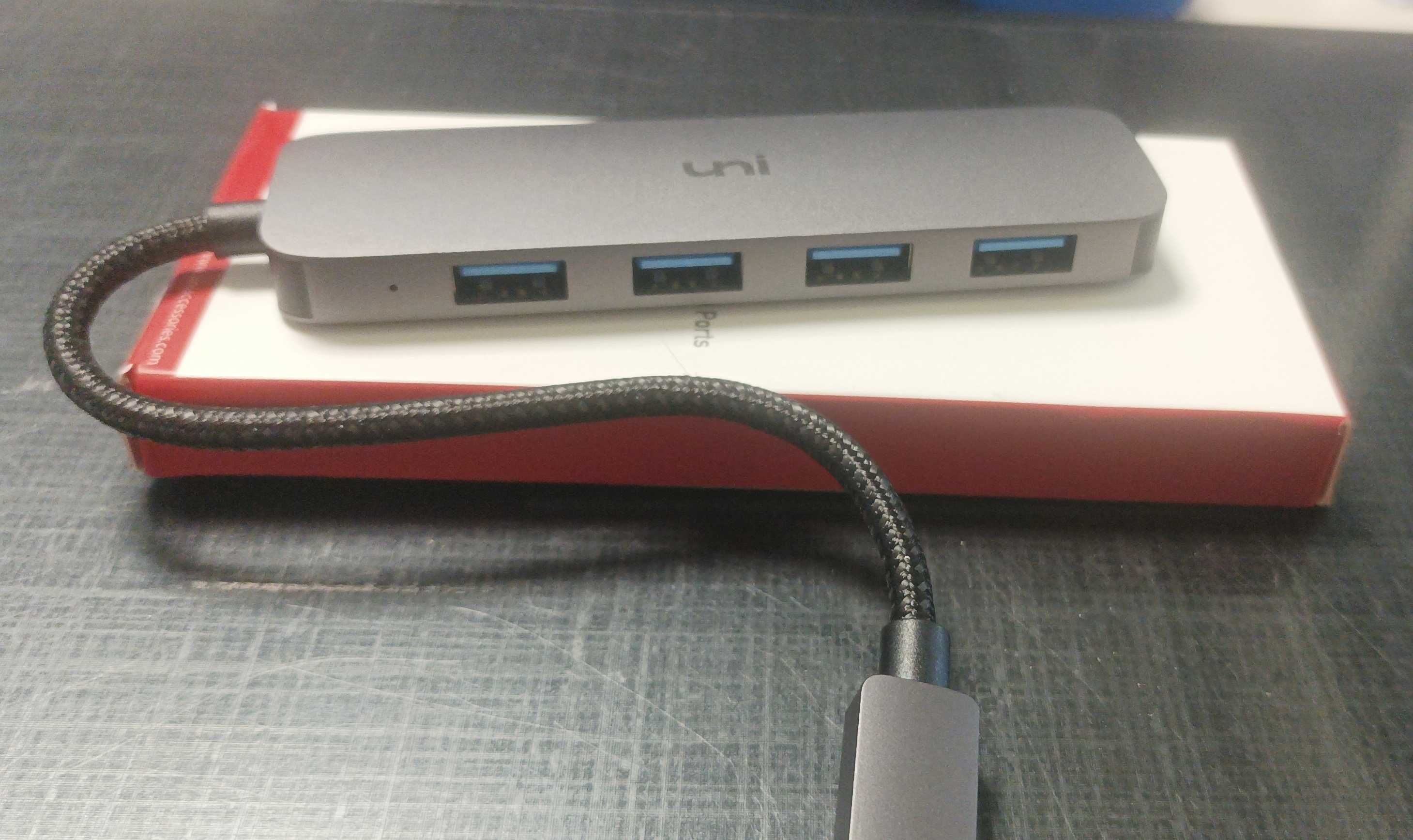Adapter 4 portowy USB