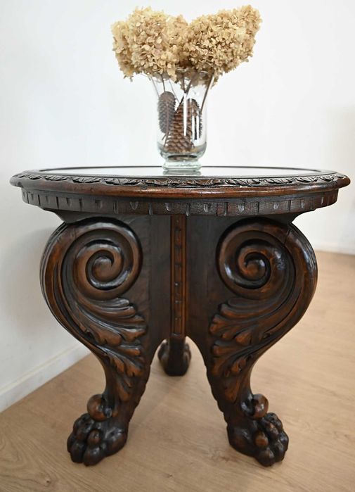 stolik marmur lwie łapy 091105