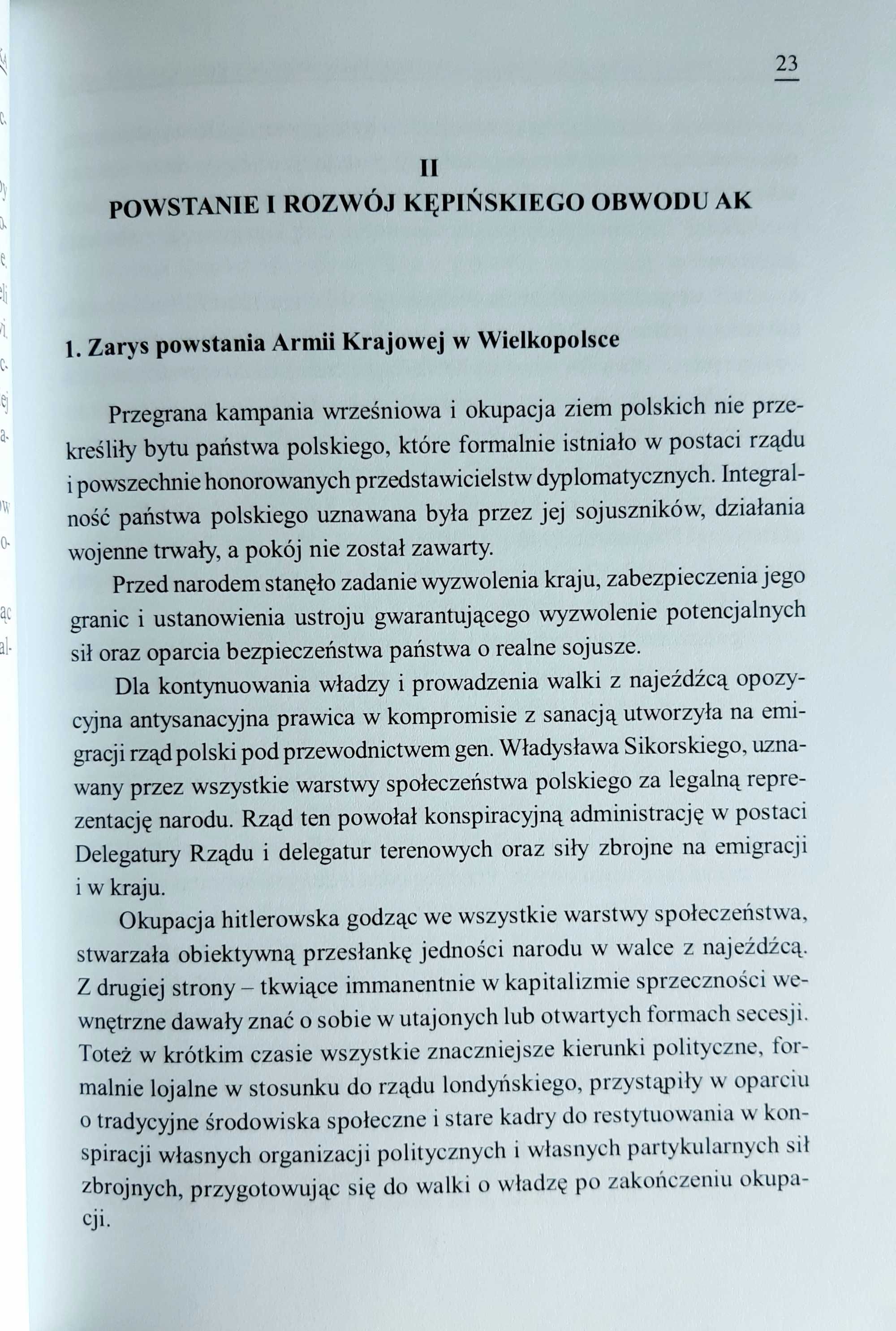 Armia Krajowa AK Kępno Namysłów Ostrzeszów Syców Ostrów Oleśnica NOWA