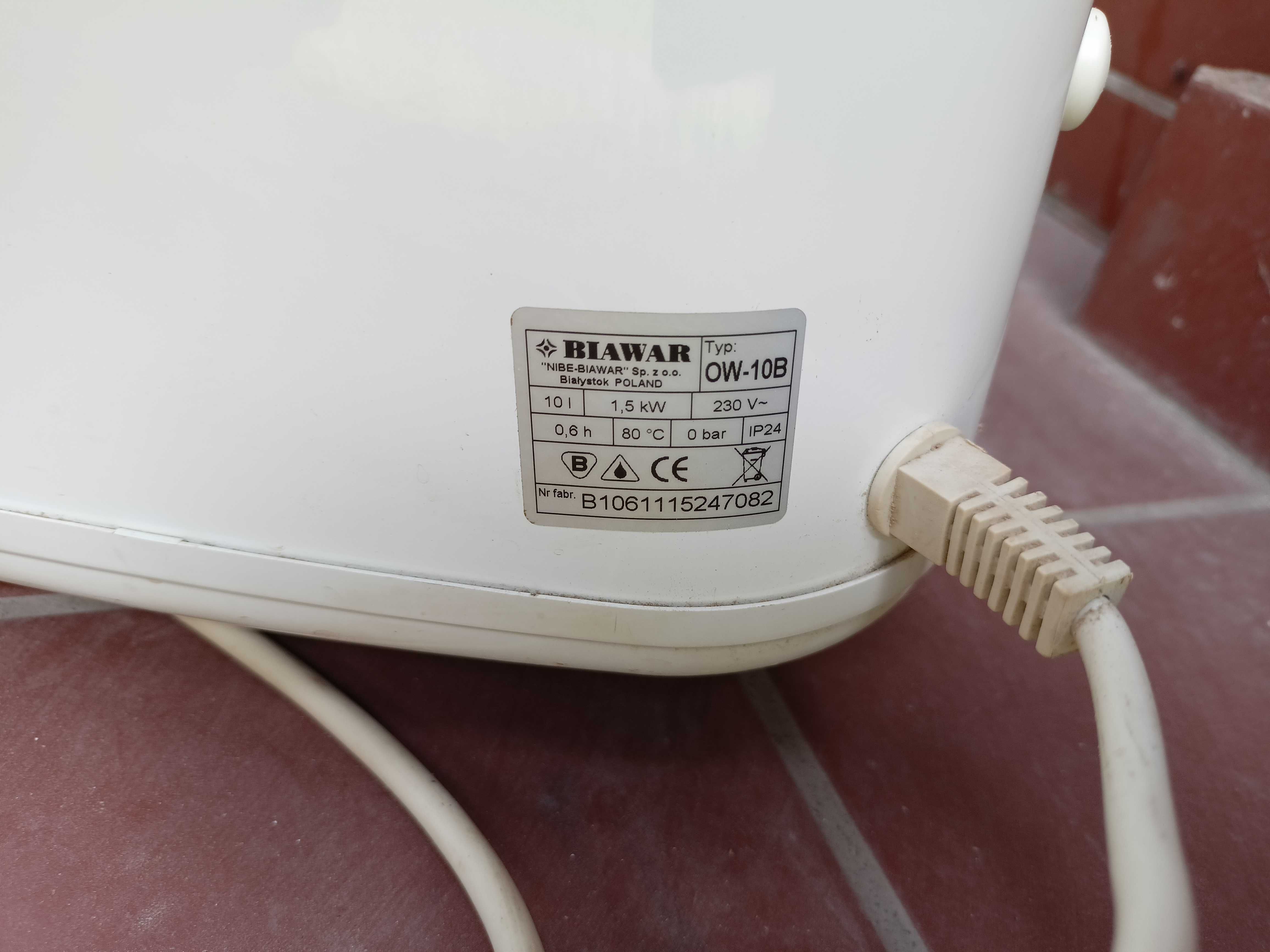 Elektryczny podgrzewacz wody Biawar OW-10B