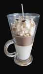 Świeca Latę macchiato o zapachu waniliowym