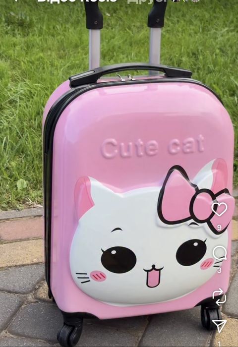 Дитяча дорожня валіза на колесах валіза для дітей дитяча валаза Чемодн