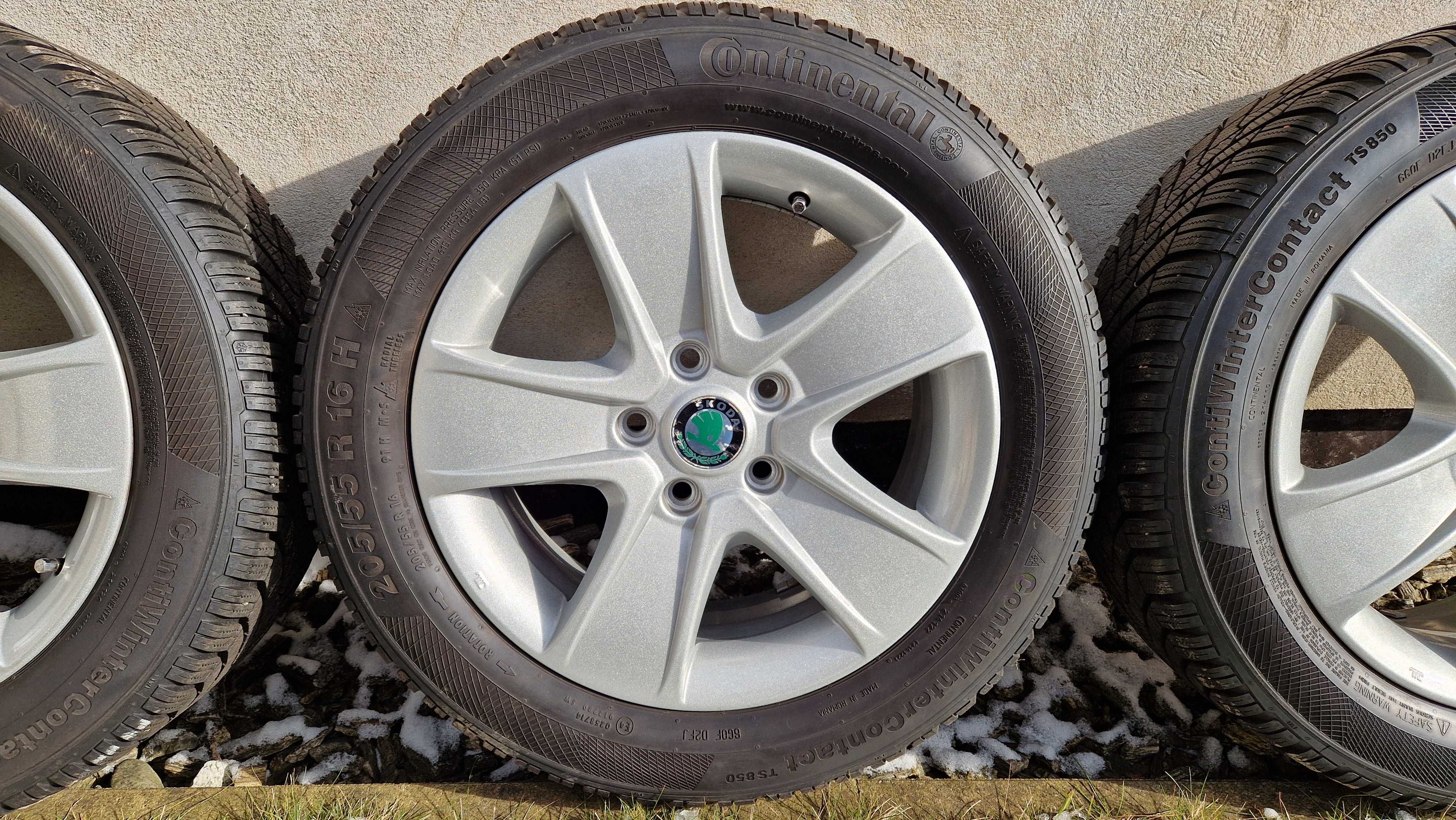 Oryginalne felgi aluminiowe felga 6,5J x 16 H2 Skoda Crateris VW