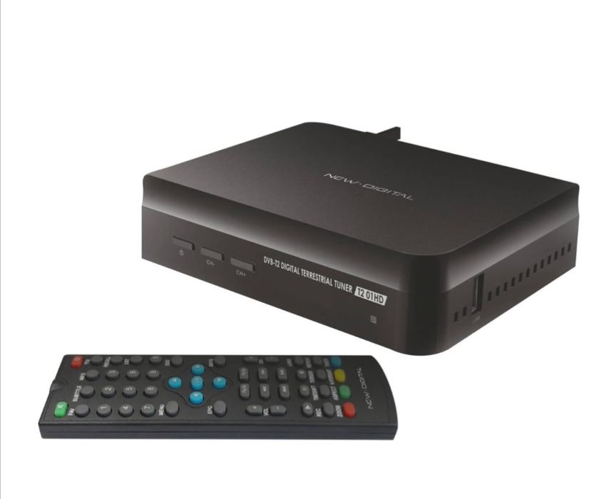 Receptor TDT New Digital HD DVB-T2