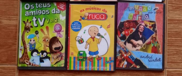 CDs, músicas, cópias.